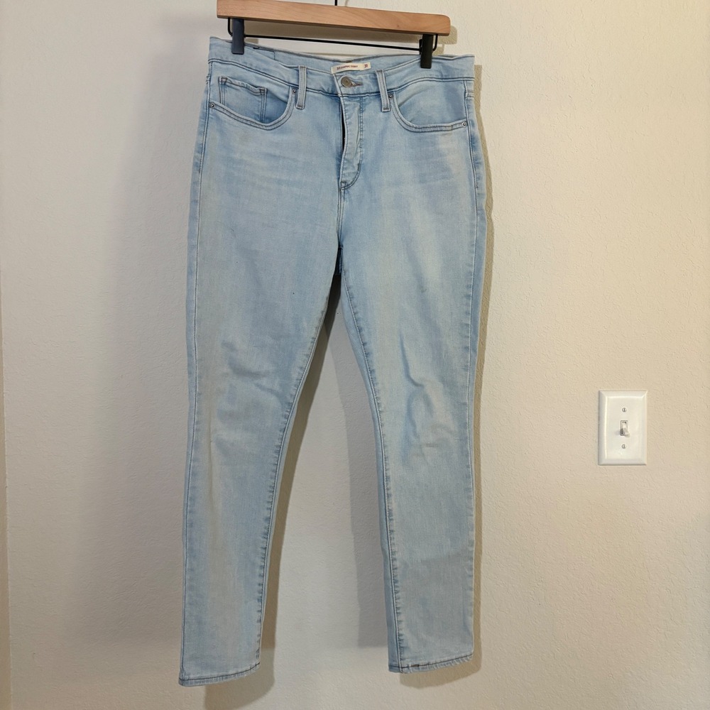 Levis Jeans 311 Shaping Skinny 31 Stretch Light Wash Casual Classic Blue